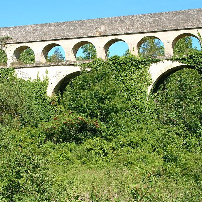 Photo de Aqueduc Saint-Clément du Pont-canal à Montferrier-sur-Lez