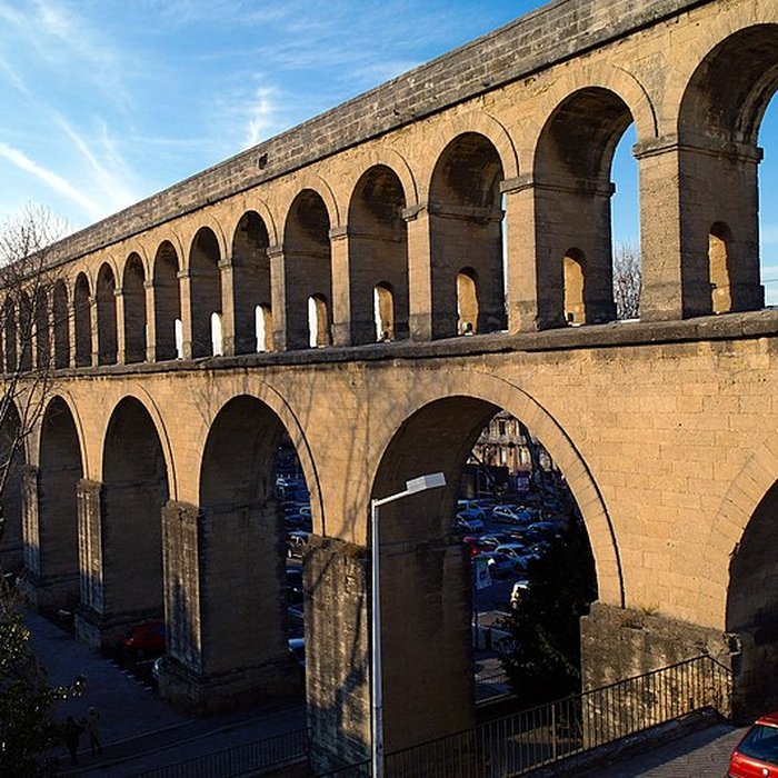 Photo de Aqueduc Saint-Clément du Pont-canal à Montferrier-sur-Lez