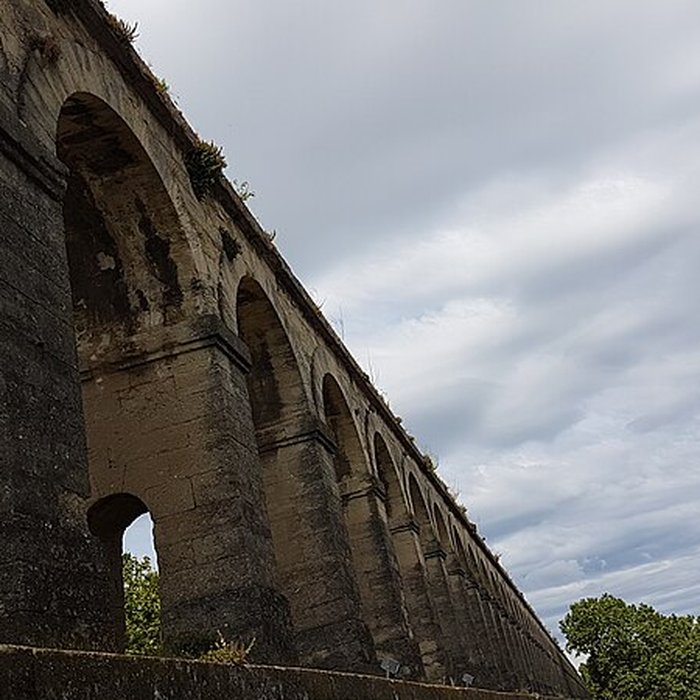 Photo de Aqueduc Saint-Clément du Pont-canal à Montferrier-sur-Lez