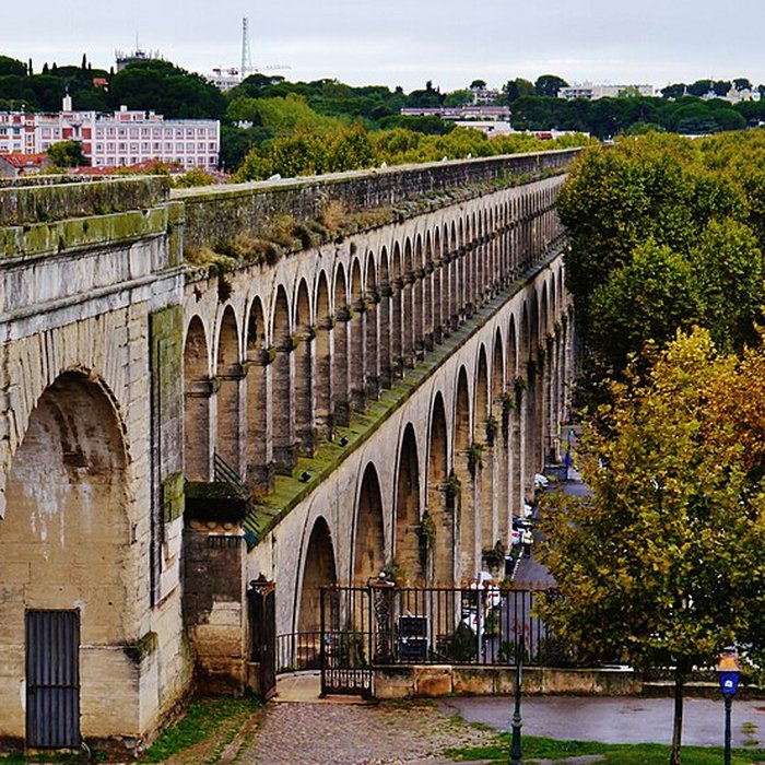 Photo de Aqueduc Saint-Clément du Pont-canal à Montferrier-sur-Lez