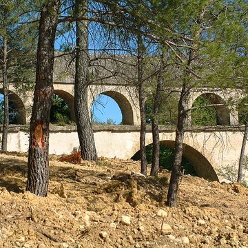 aqueduc saint clement du pont canal a montferrier sur lez