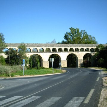 Aqueduc Saint-Clément du Pont-canal à Montferrier-sur-Lez