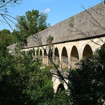 Aqueduc Saint-Clément du Pont-canal à Montferrier-sur-Lez