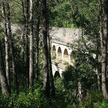 Aqueduc Saint-Clément du Pont-canal à Montferrier-sur-Lez