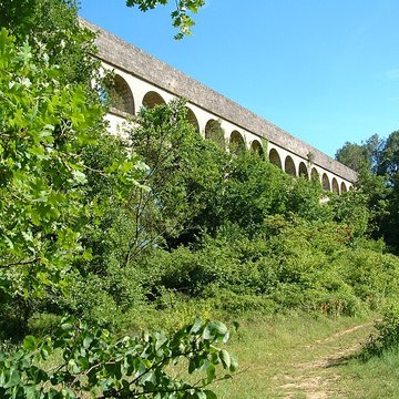 Aqueduc Saint-Clément du Pont-canal à Montferrier-sur-Lez
