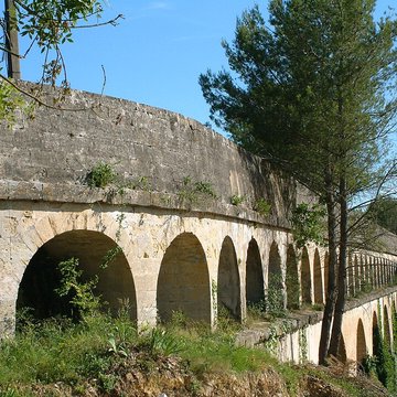 Aqueduc Saint-Clément du Pont-canal à Montferrier-sur-Lez
