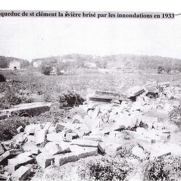 Aqueduc Saint-Clément du Pont-canal à Montferrier-sur-Lez