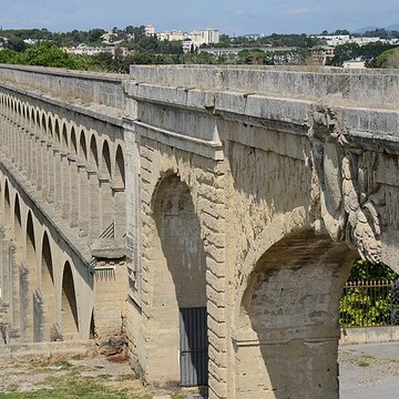 Aqueduc Saint-Clément du Pont-canal à Montferrier-sur-Lez