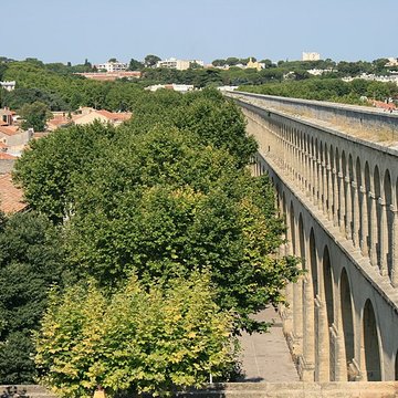 Aqueduc Saint-Clément du Pont-canal à Montferrier-sur-Lez