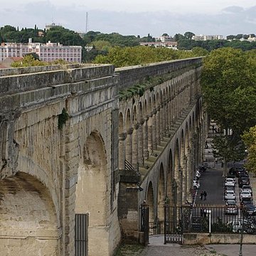 Aqueduc Saint-Clément du Pont-canal à Montferrier-sur-Lez