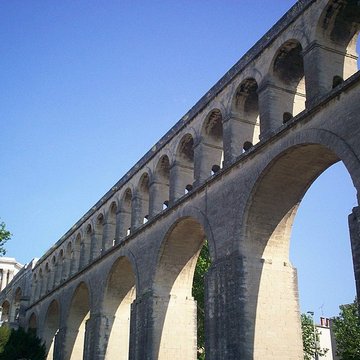 Aqueduc Saint-Clément du Pont-canal à Montferrier-sur-Lez