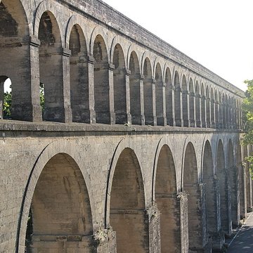 Aqueduc Saint-Clément du Pont-canal à Montferrier-sur-Lez
