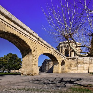 Aqueduc Saint-Clément du Pont-canal à Montferrier-sur-Lez