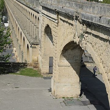 Aqueduc Saint-Clément du Pont-canal à Montferrier-sur-Lez