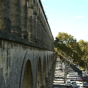Aqueduc Saint-Clément du Pont-canal à Montferrier-sur-Lez