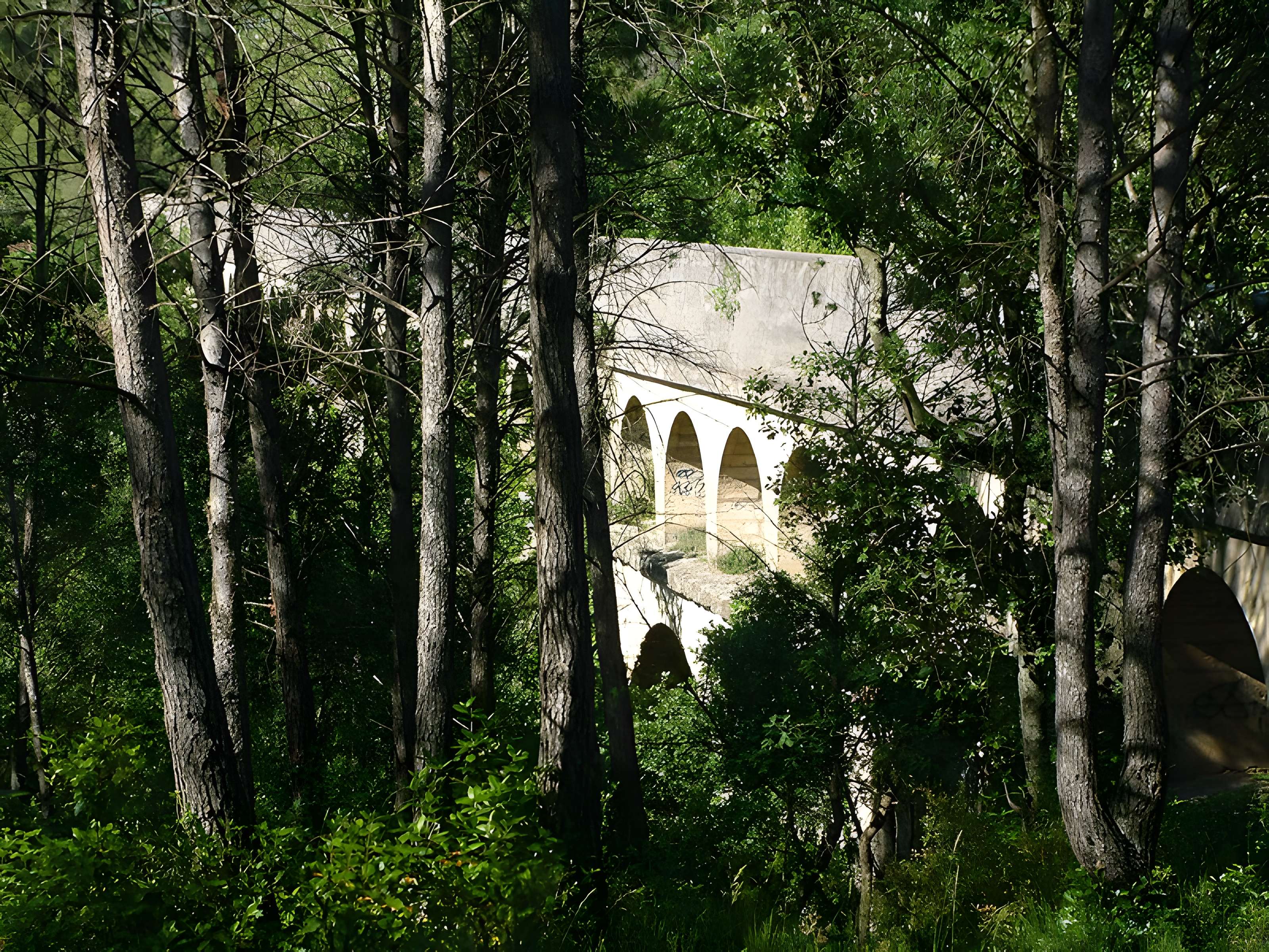 Aqueduc Saint-Clément du Pont-canal à Montferrier-sur-Lez