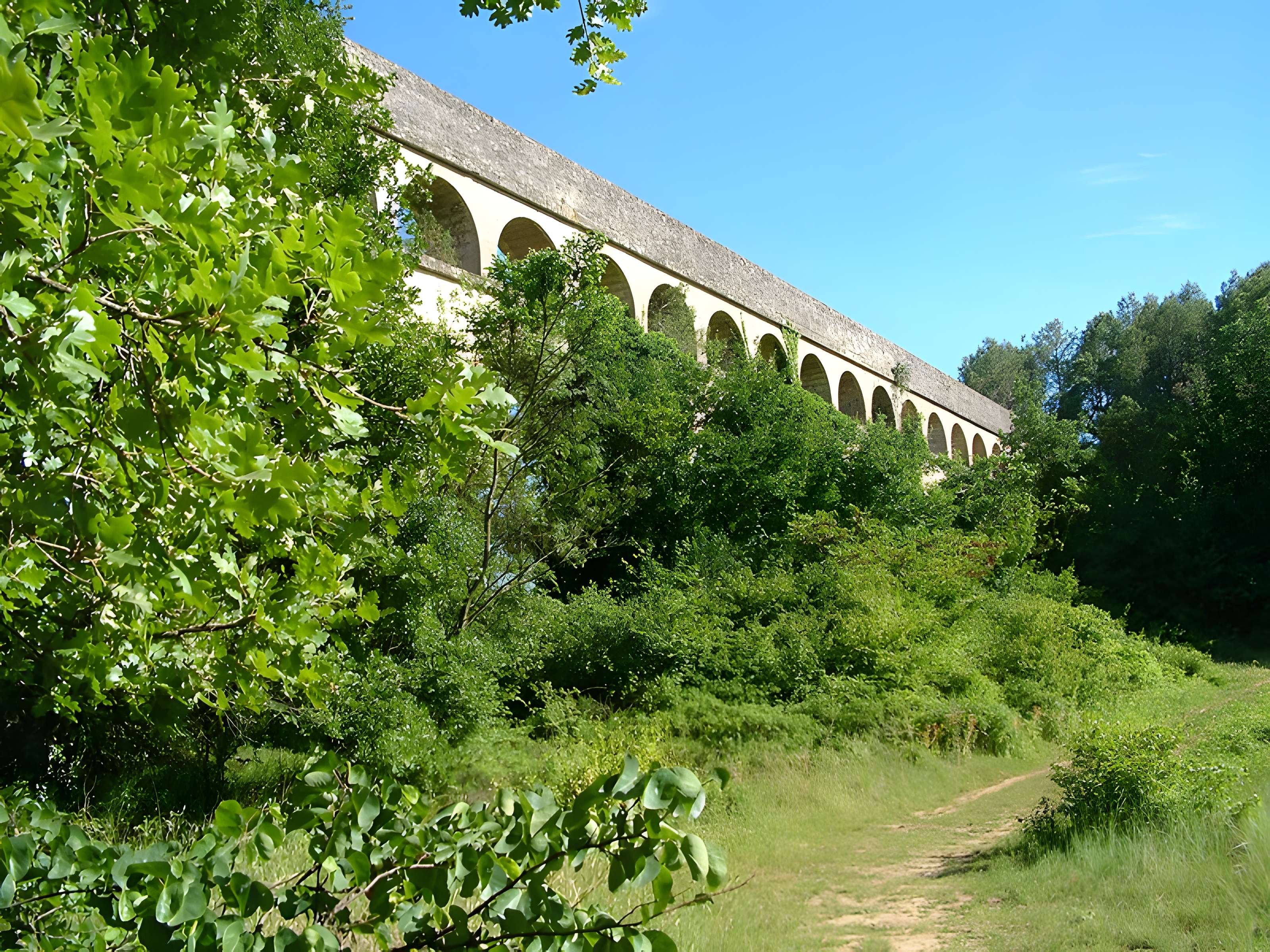 Aqueduc Saint-Clément du Pont-canal à Montferrier-sur-Lez
