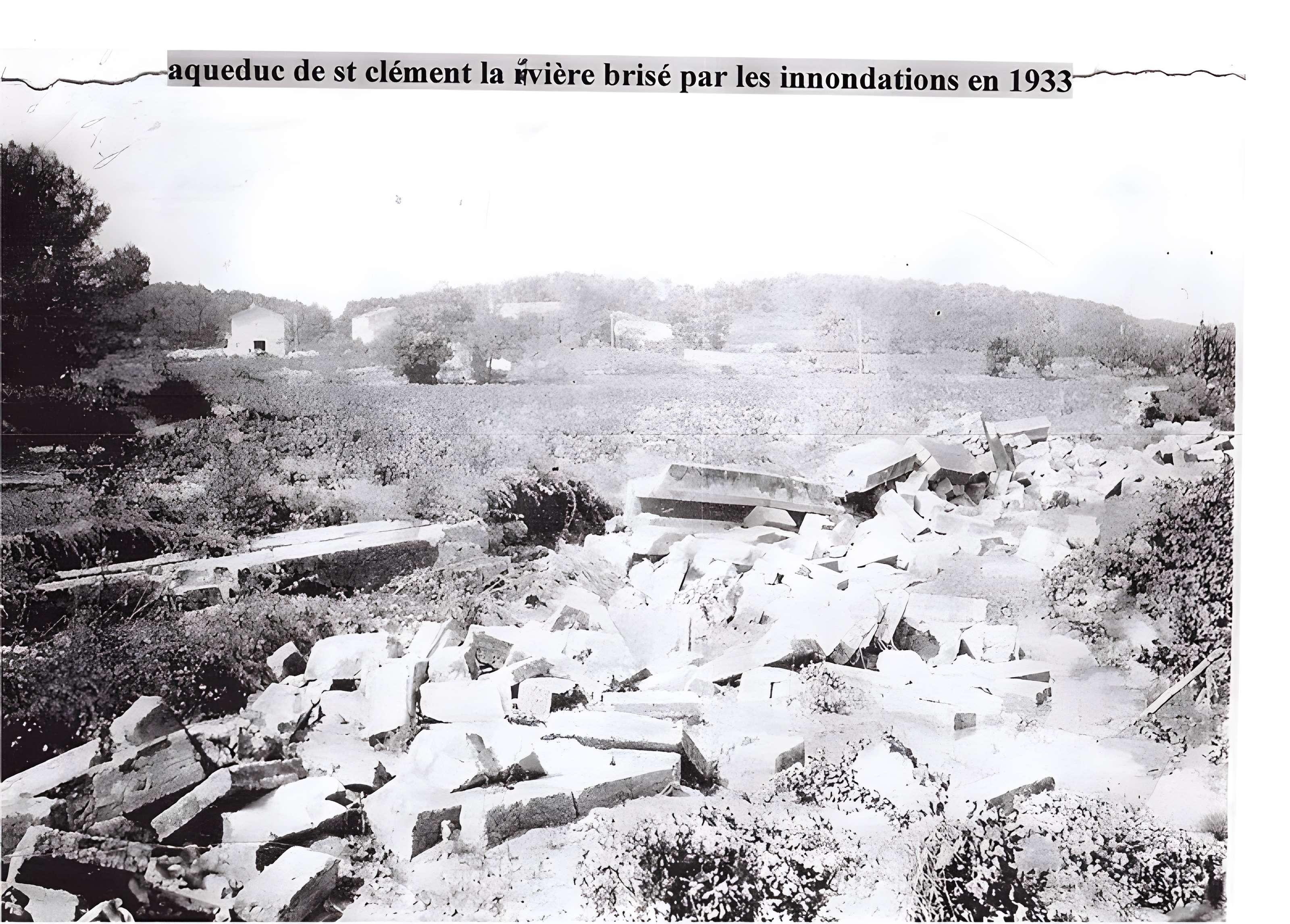 Aqueduc Saint-Clément du Pont-canal à Montferrier-sur-Lez