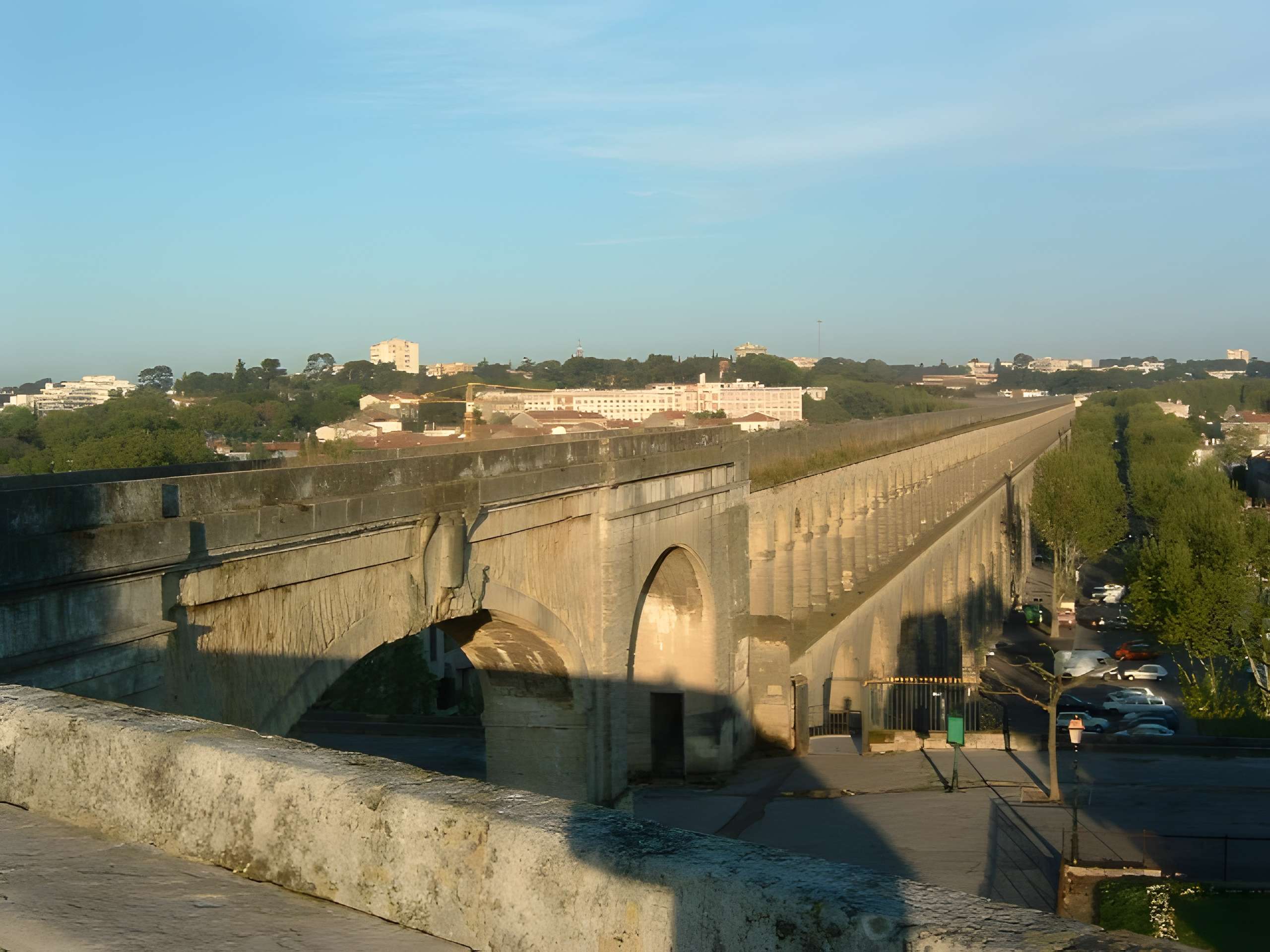 Aqueduc Saint-Clément du Pont-canal à Montferrier-sur-Lez