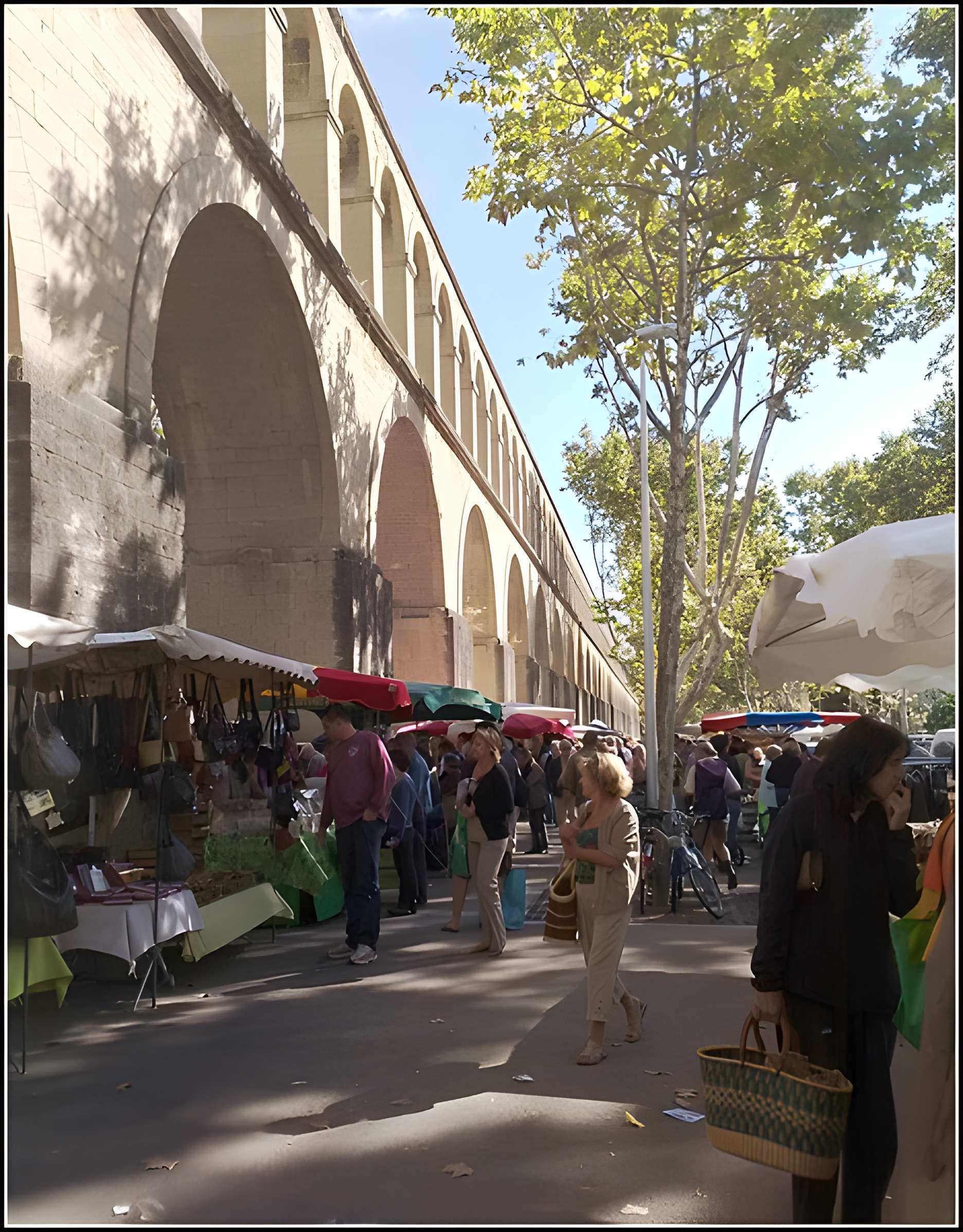 Aqueduc Saint-Clément du Pont-canal à Montferrier-sur-Lez