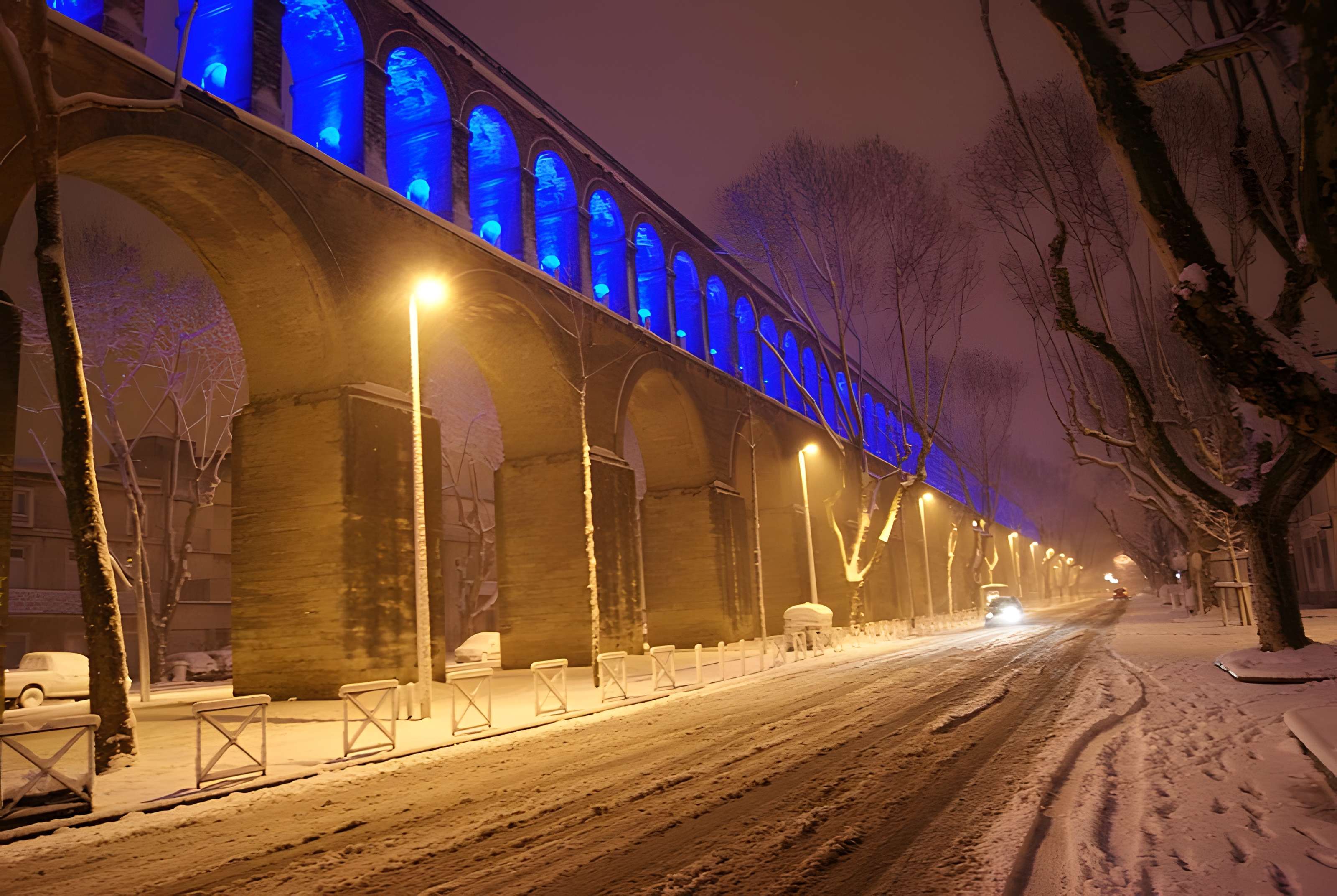 Aqueduc Saint-Clément du Pont-canal à Montferrier-sur-Lez