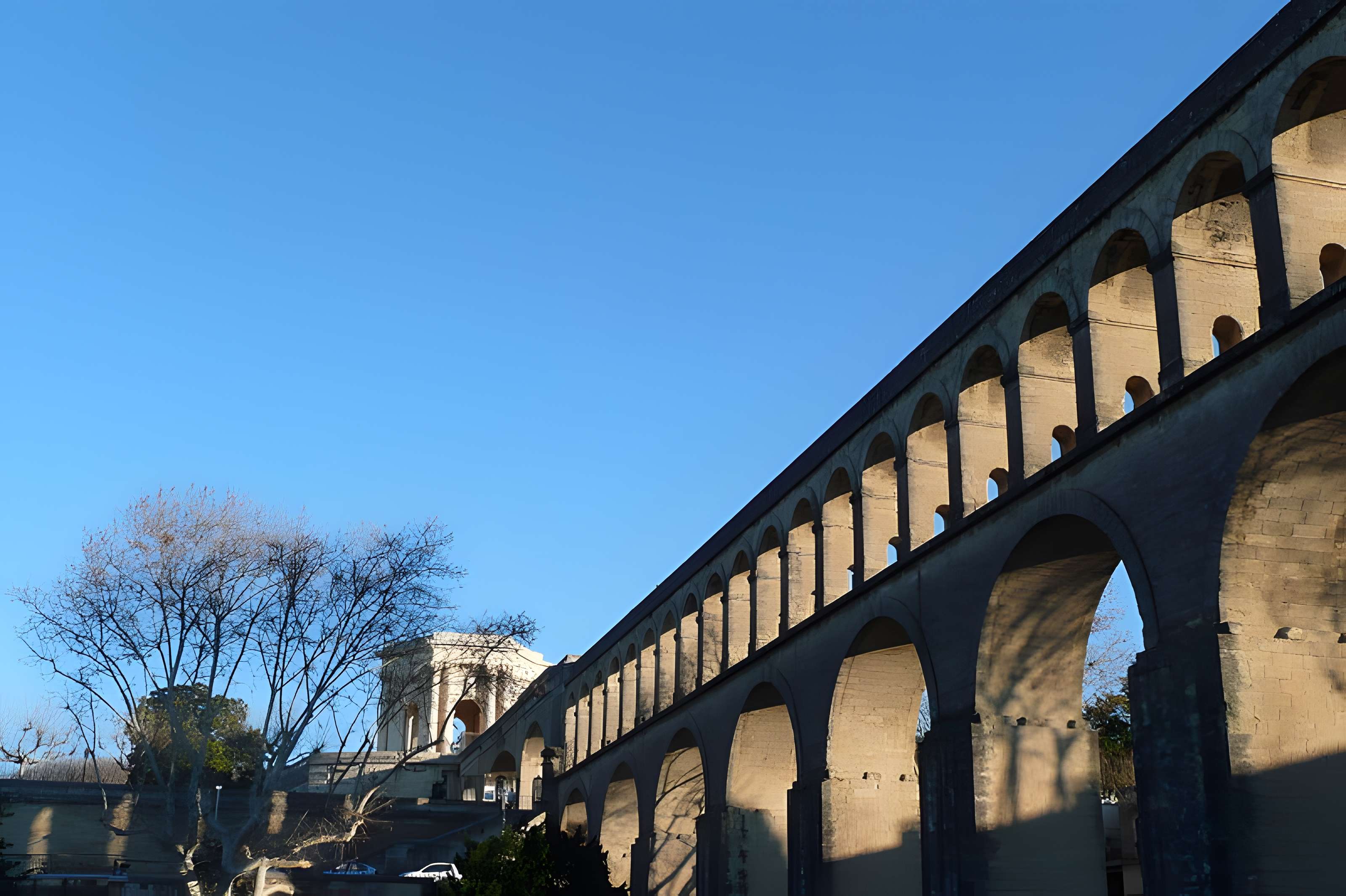 Aqueduc Saint-Clément du Pont-canal à Montferrier-sur-Lez