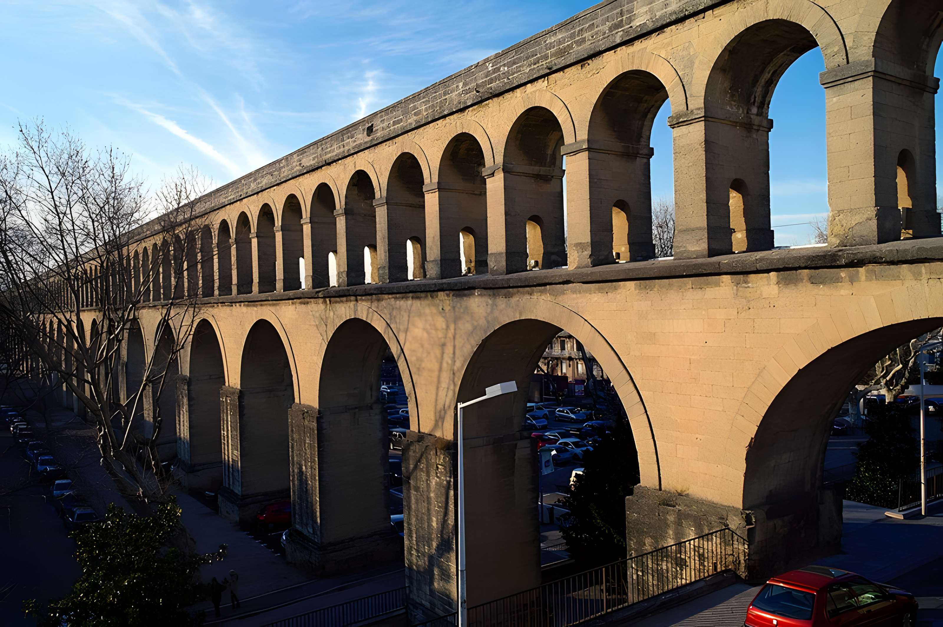 Aqueduc Saint-Clément du Pont-canal à Montferrier-sur-Lez