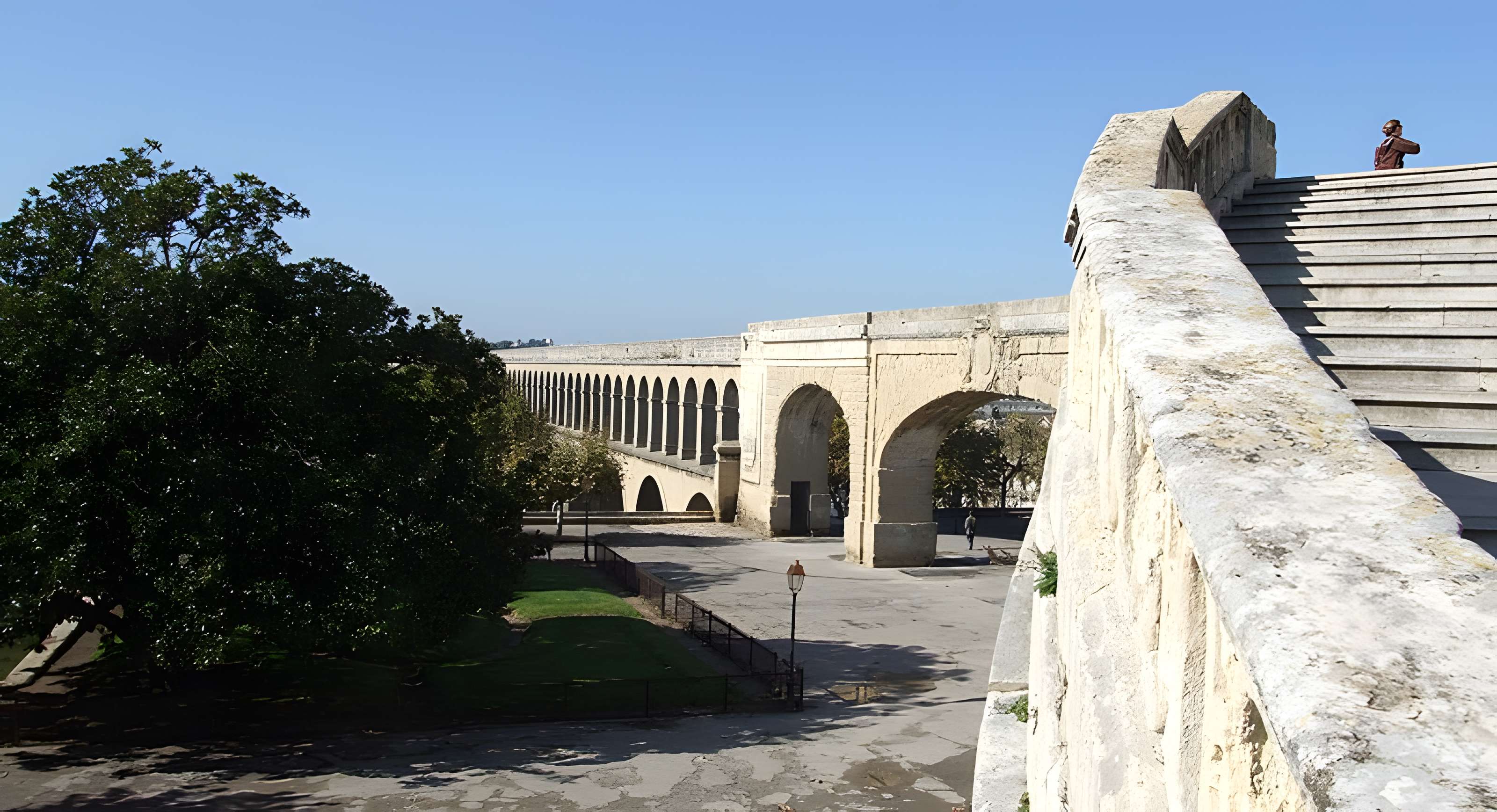 Aqueduc Saint-Clément du Pont-canal à Montferrier-sur-Lez