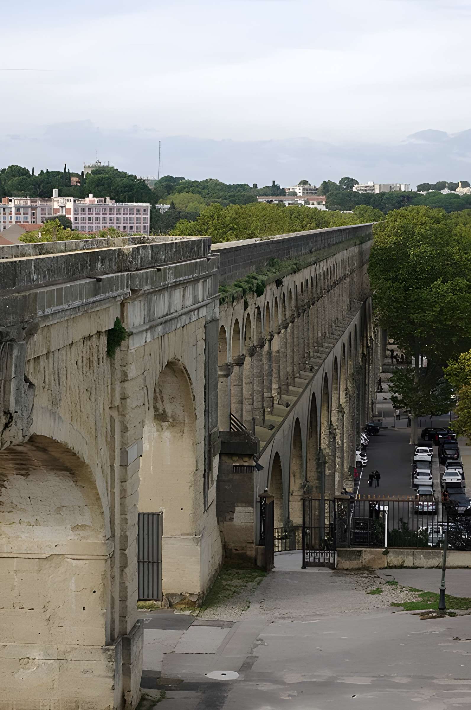 Aqueduc Saint-Clément du Pont-canal à Montferrier-sur-Lez