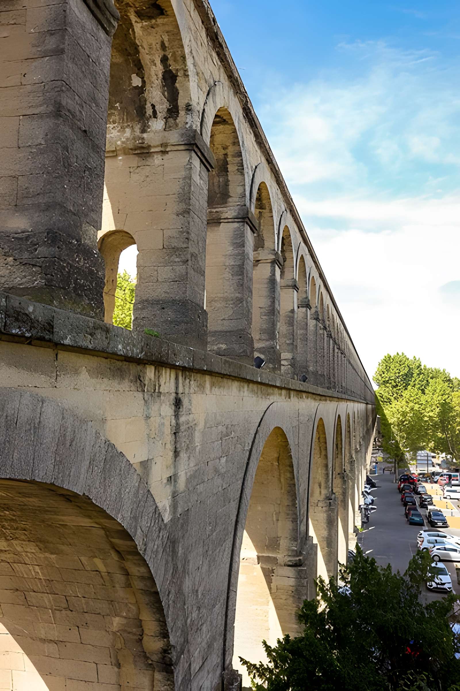 Aqueduc Saint-Clément du Pont-canal à Montferrier-sur-Lez