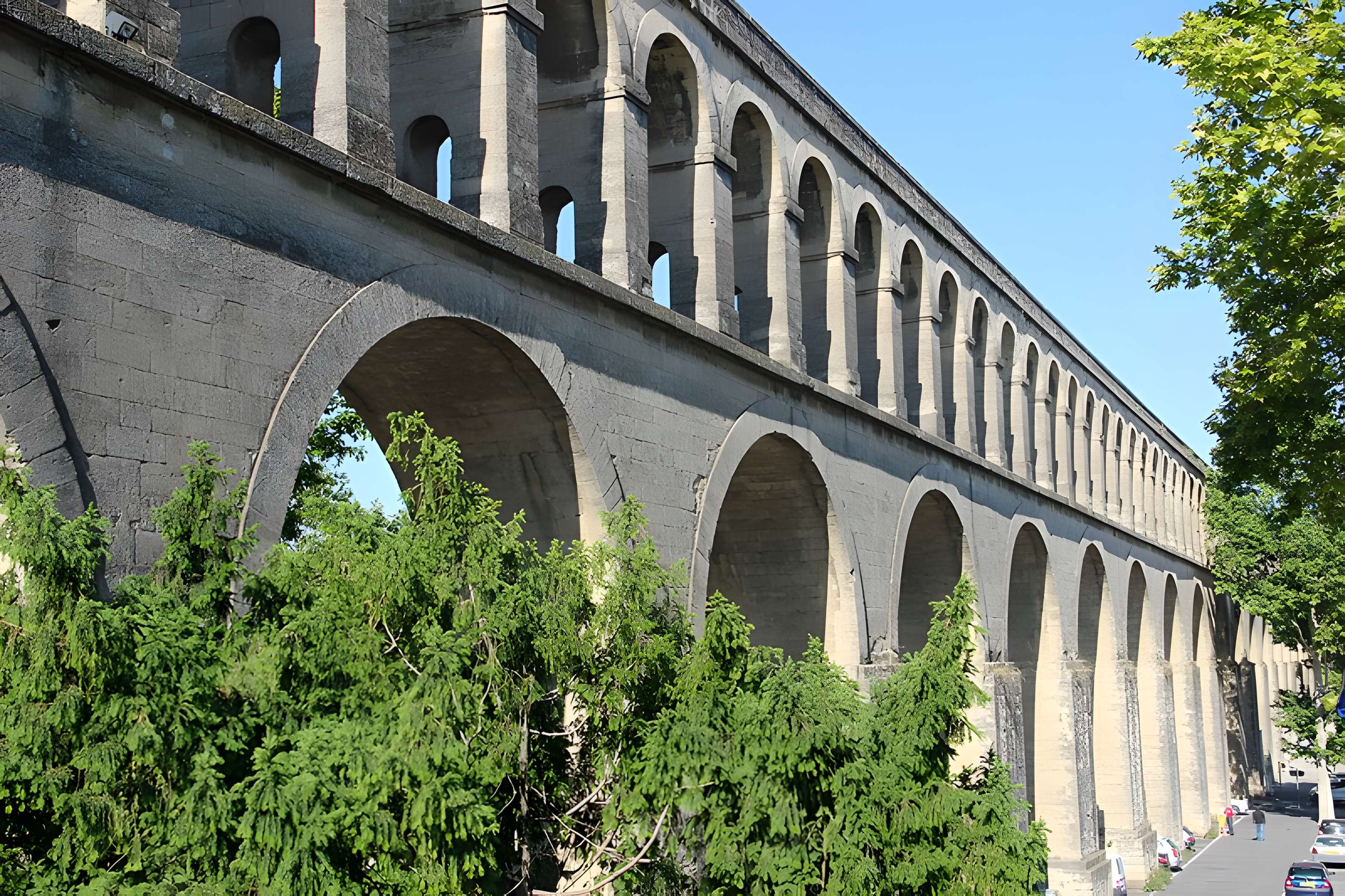 Aqueduc Saint-Clément du Pont-canal à Montferrier-sur-Lez
