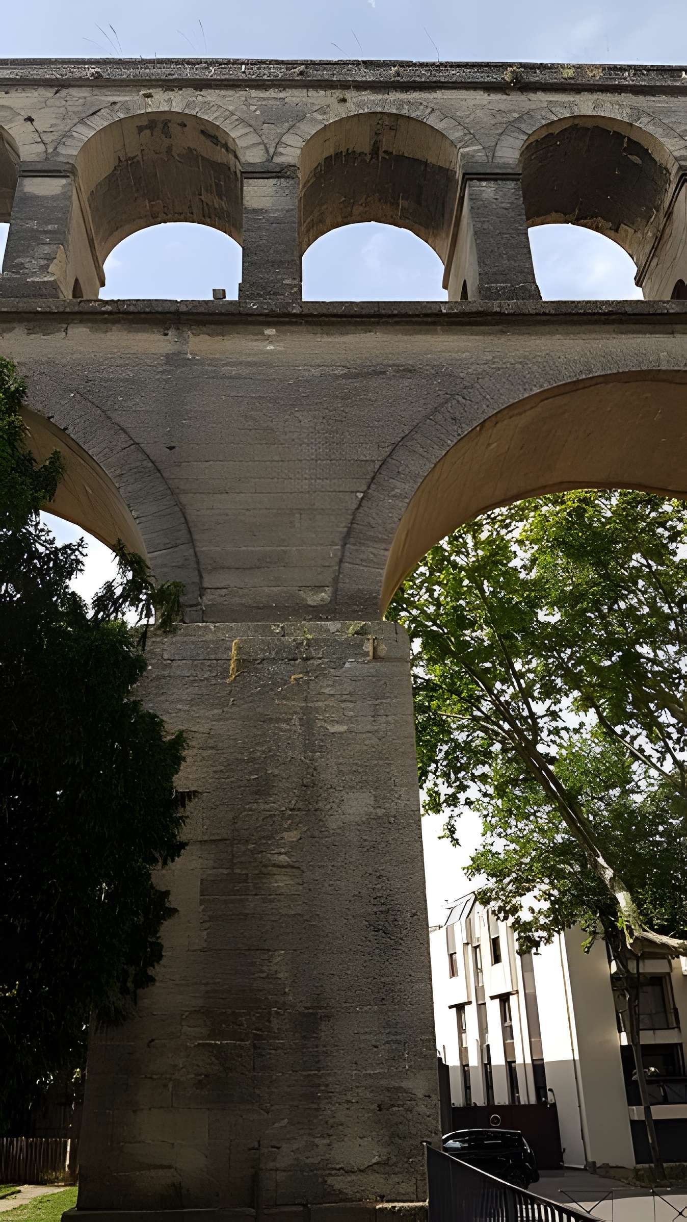 Aqueduc Saint-Clément du Pont-canal à Montferrier-sur-Lez