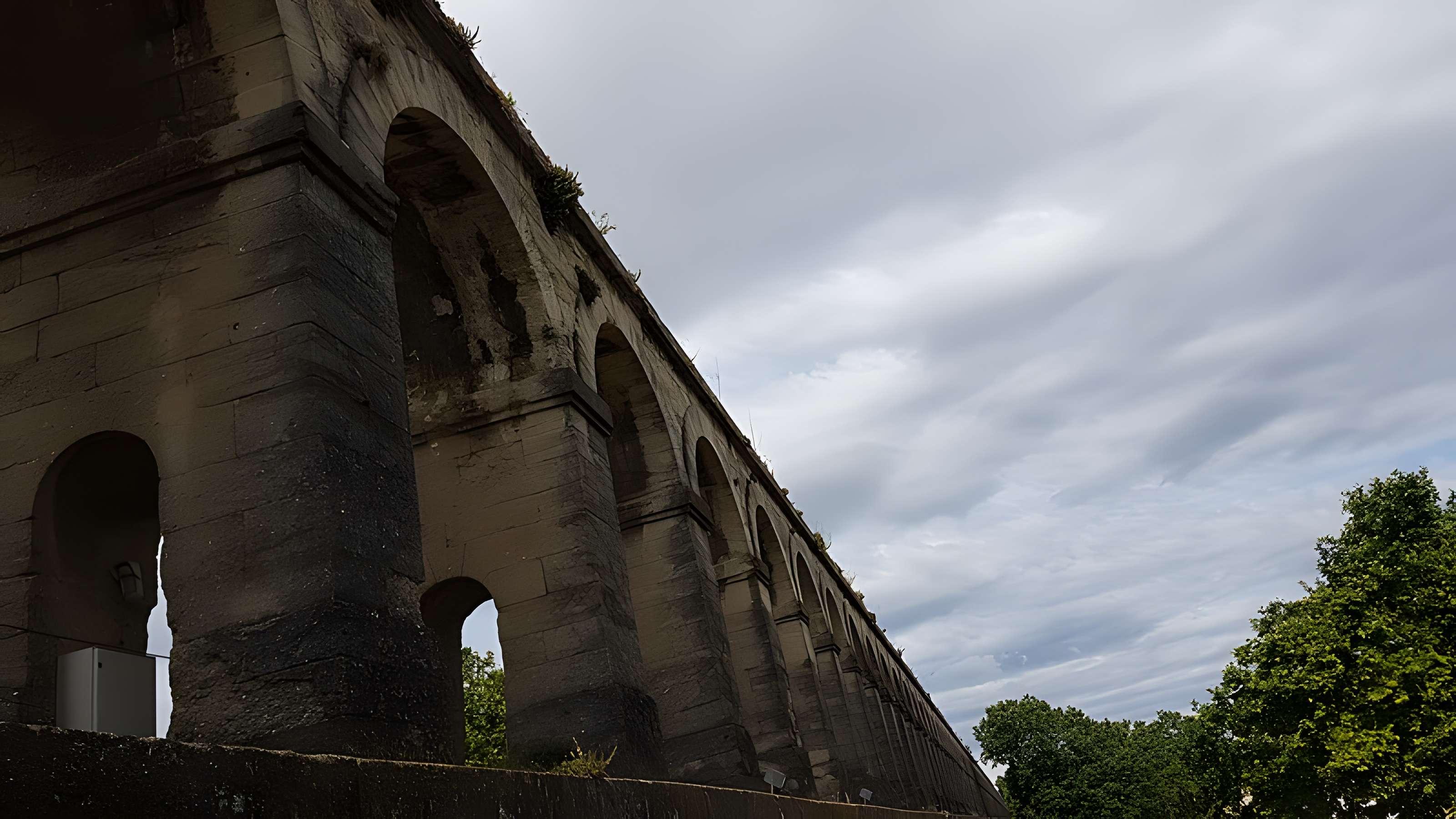 Aqueduc Saint-Clément du Pont-canal à Montferrier-sur-Lez