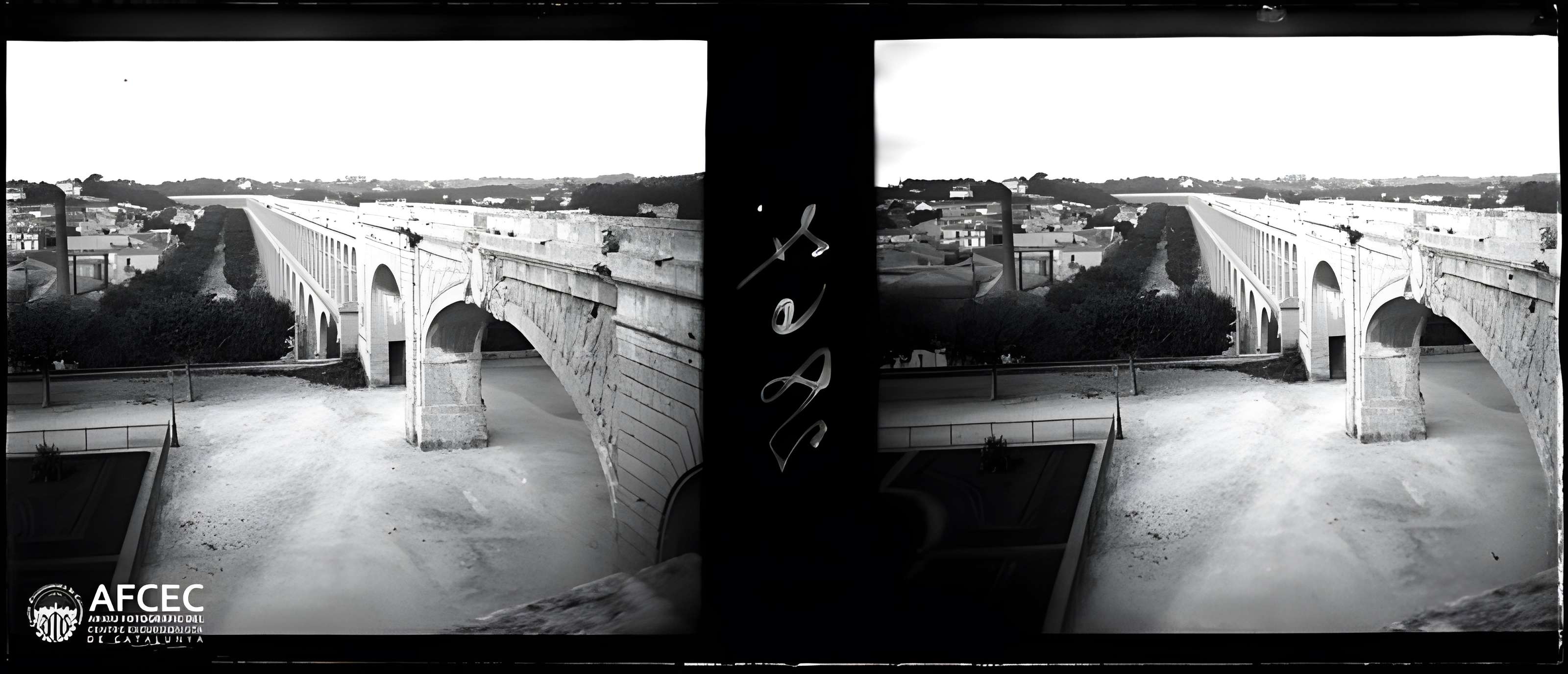 Aqueduc Saint-Clément du Pont-canal à Montferrier-sur-Lez