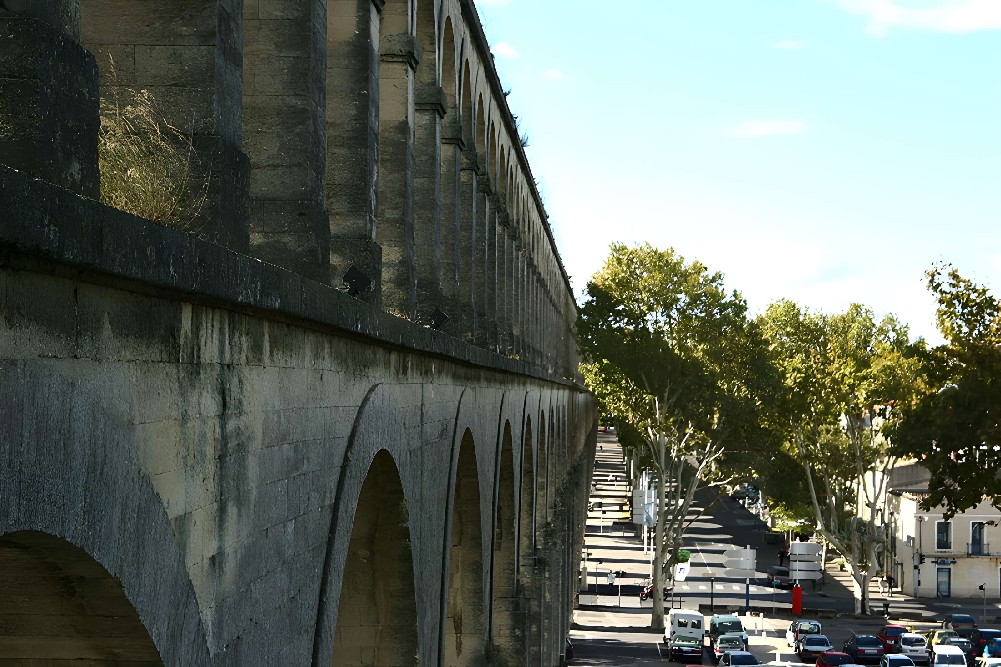 Aqueduc Saint-Clément du Pont-canal à Montferrier-sur-Lez