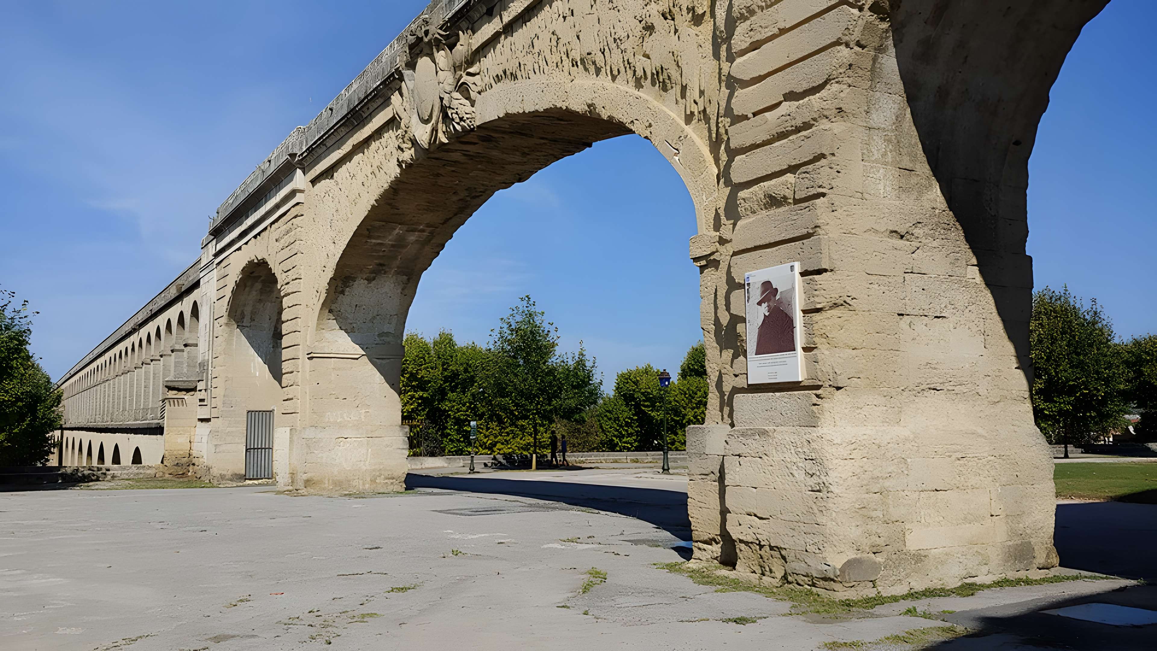 Aqueduc Saint-Clément du Pont-canal à Montferrier-sur-Lez