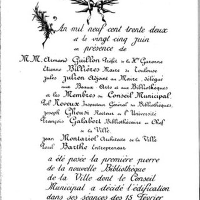 Photo de Bibliothèque municipale de Toulouse