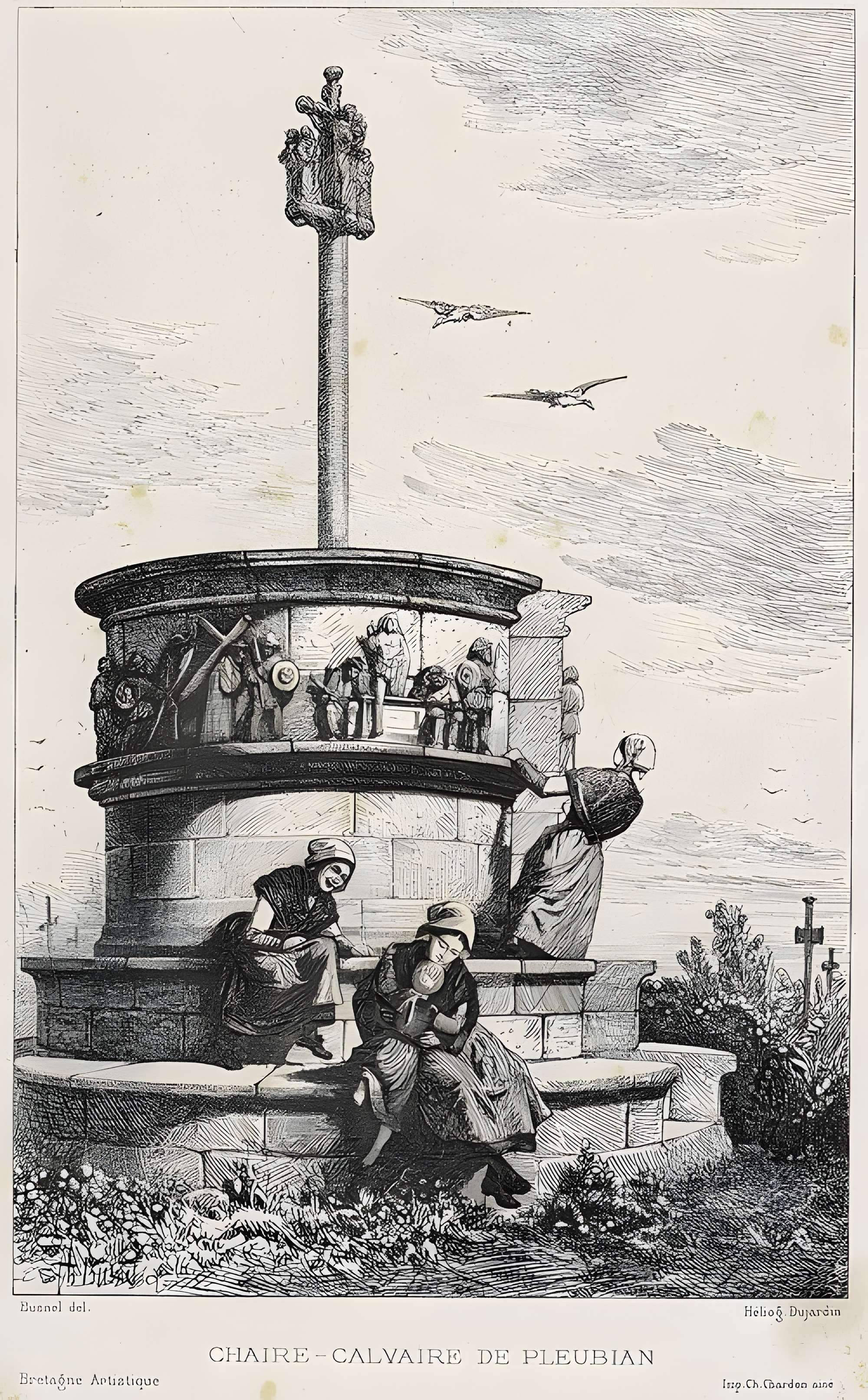 Calvaire du xve siècle de Pleubian