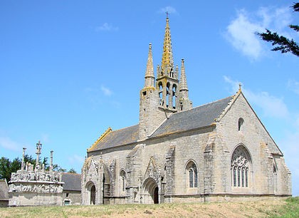 Photo de Calvaire et chapelle de Tronoën