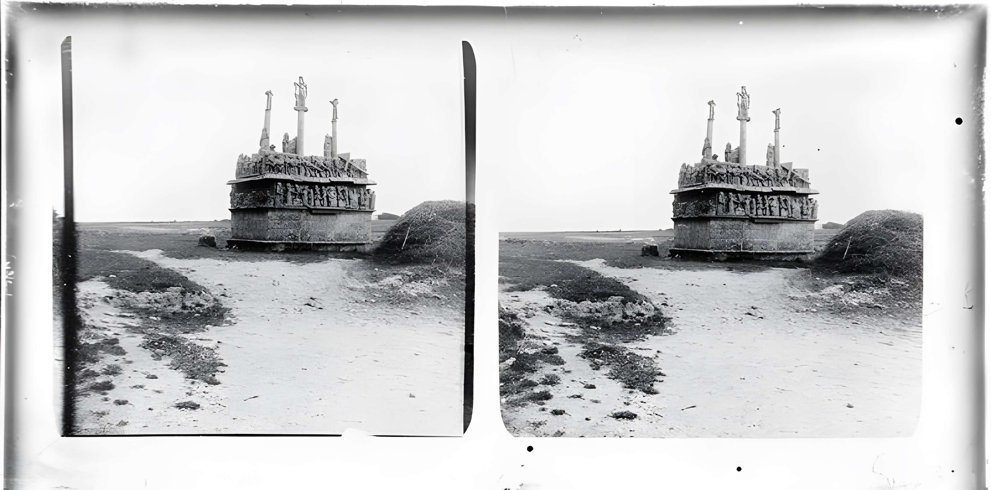 Calvaire et chapelle de Tronoën