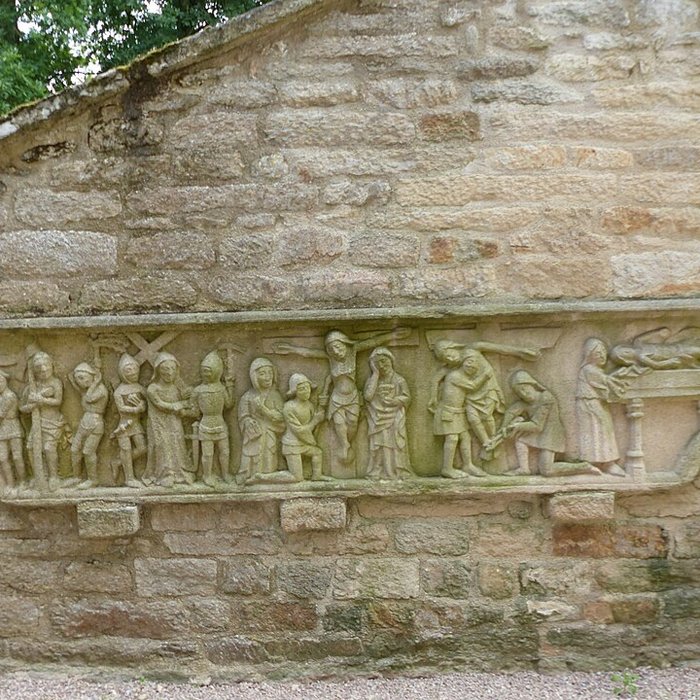 Photo de Calvaire et ossuaire du cimetière de Guéhenno