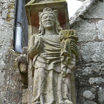 Calvaire et ossuaire du cimetière de Guéhenno