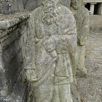 Calvaire et ossuaire du cimetière de Guéhenno