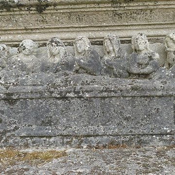 Calvaire et ossuaire du cimetière de Guéhenno