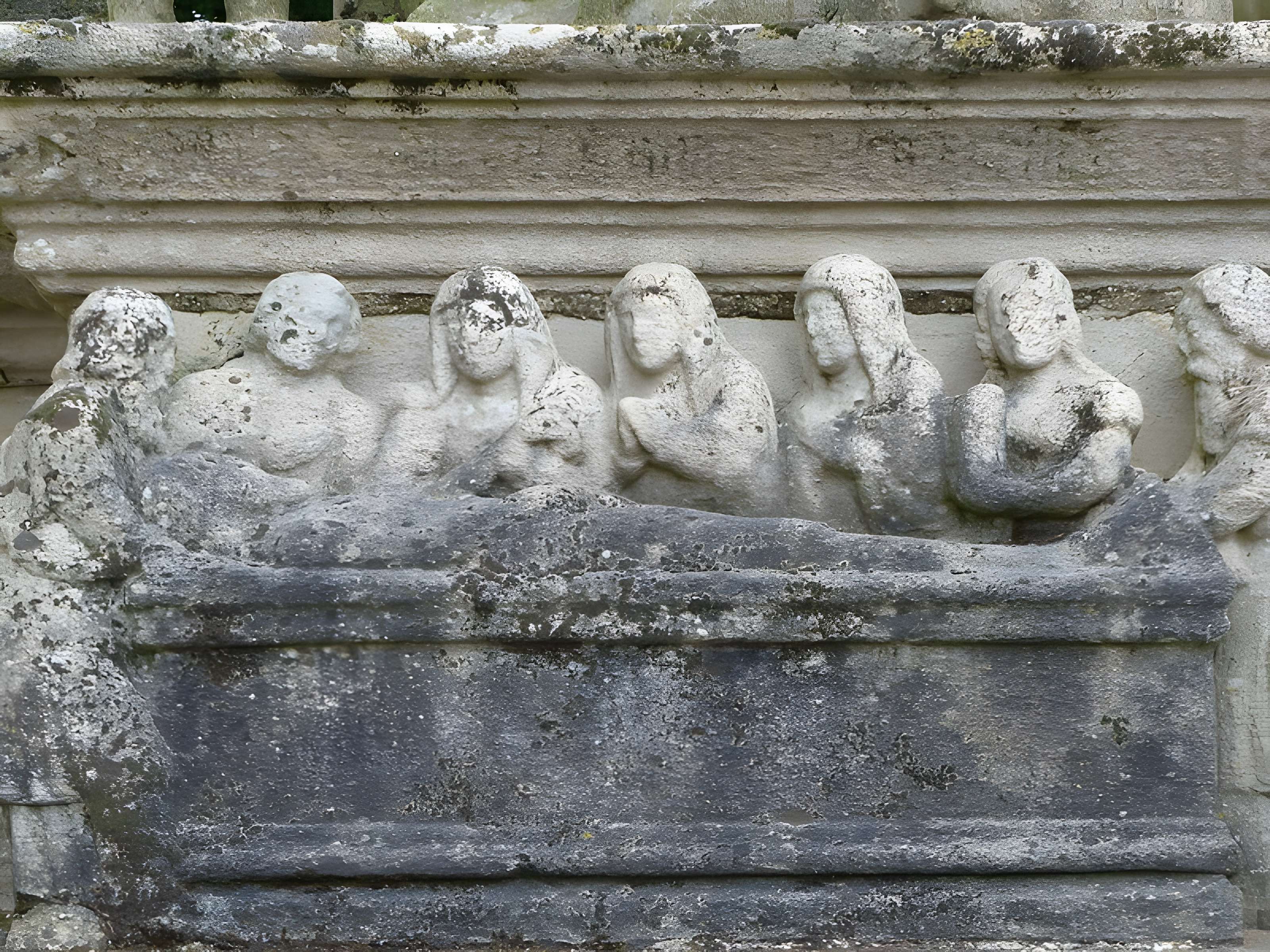 Calvaire et ossuaire du cimetière de Guéhenno