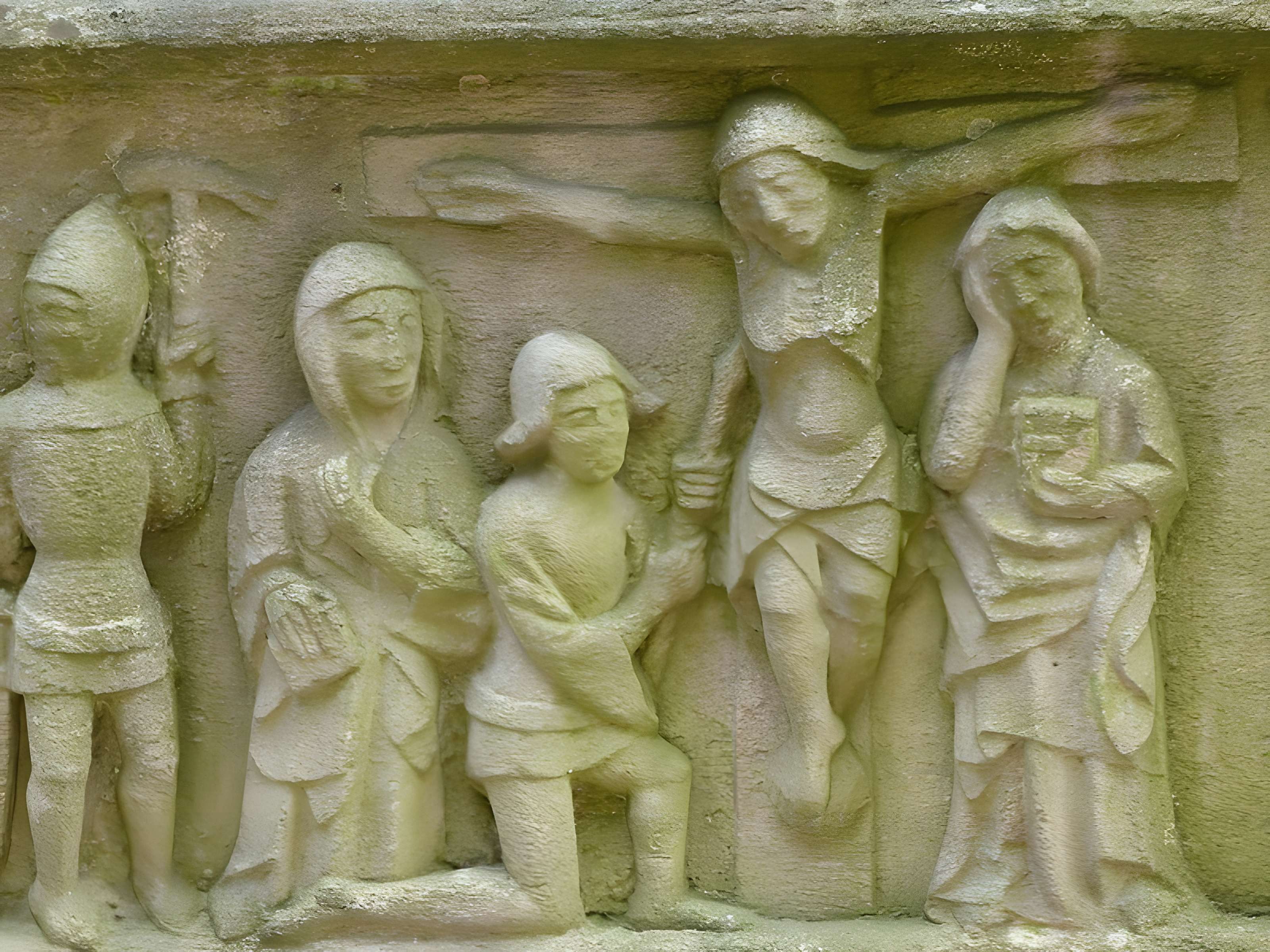 Calvaire et ossuaire du cimetière de Guéhenno