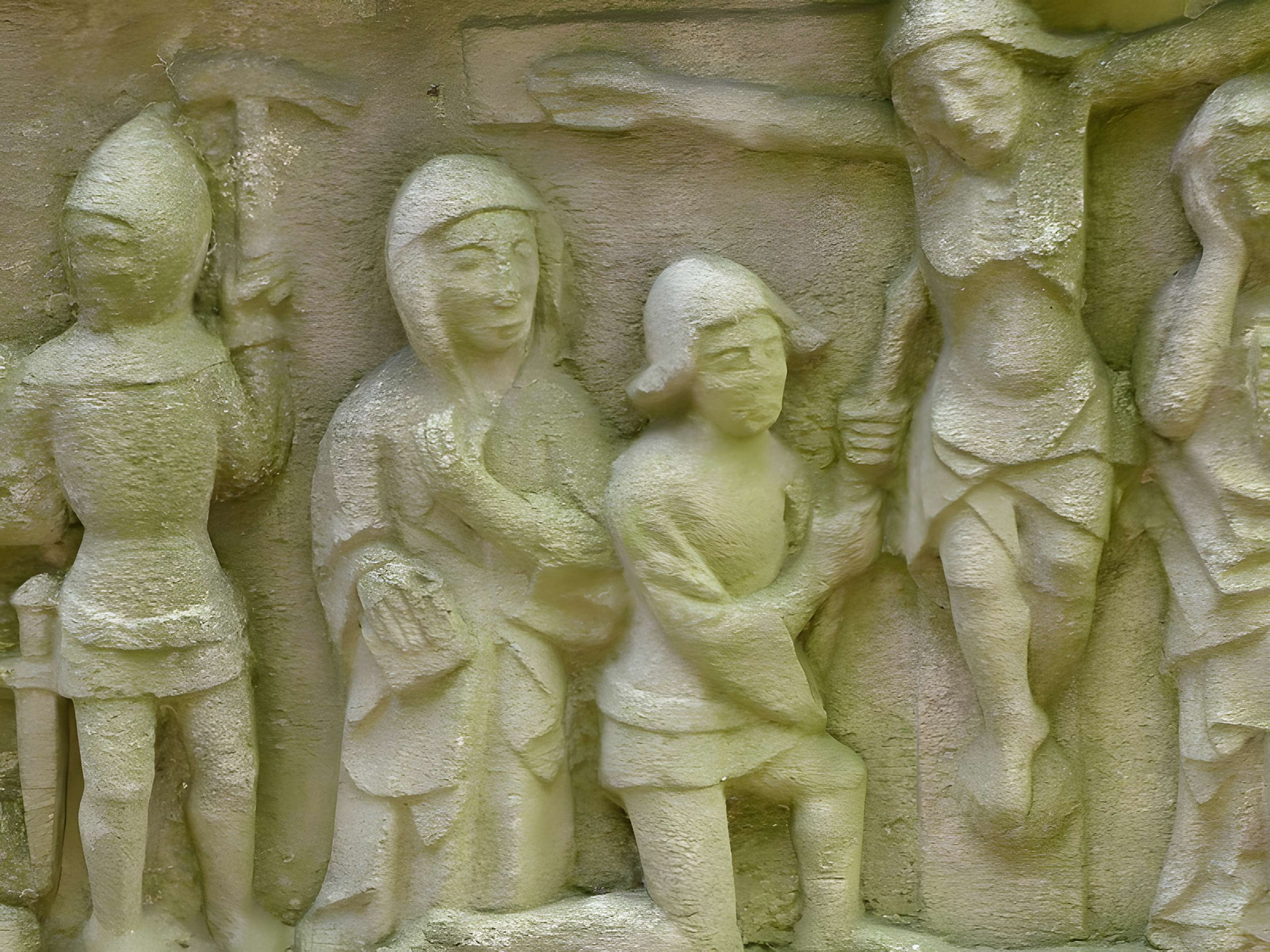 Calvaire et ossuaire du cimetière de Guéhenno