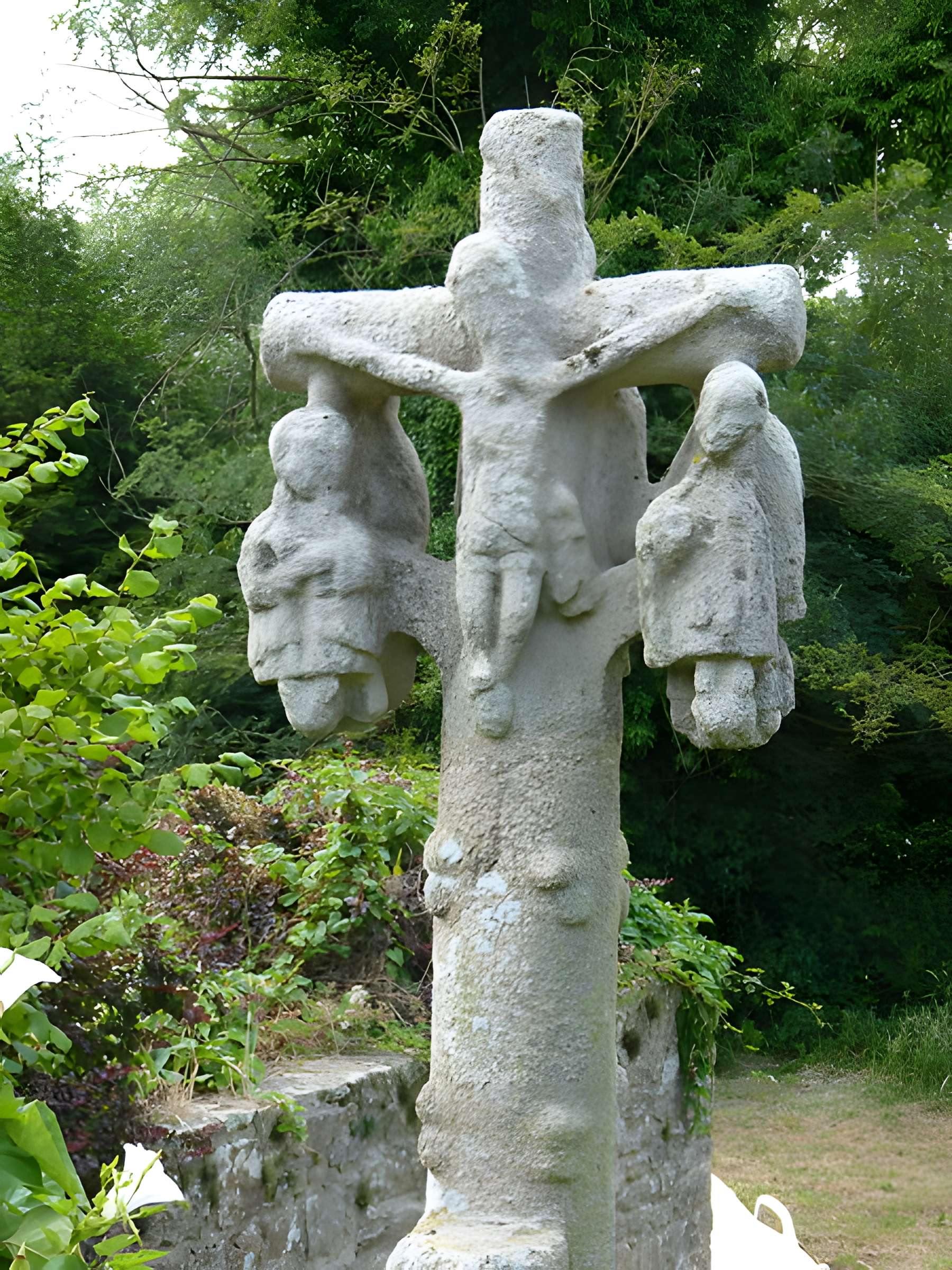 Calvaire-fontaine de Plésidy