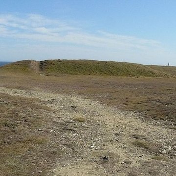 Camp gaulois de la pointe de Kervédan à Groix Île de