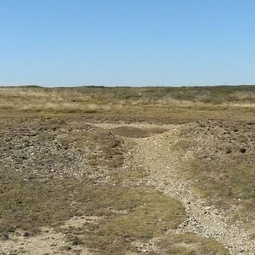 Camp gaulois de la pointe de Kervédan à Groix Île de